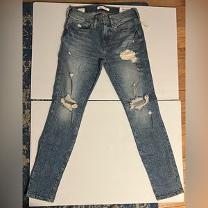 PACSUN STACKED SKINNY COMFORT STRETCH SKINNY JEANS 28 x 30 JAXON NEW WITH TAGS